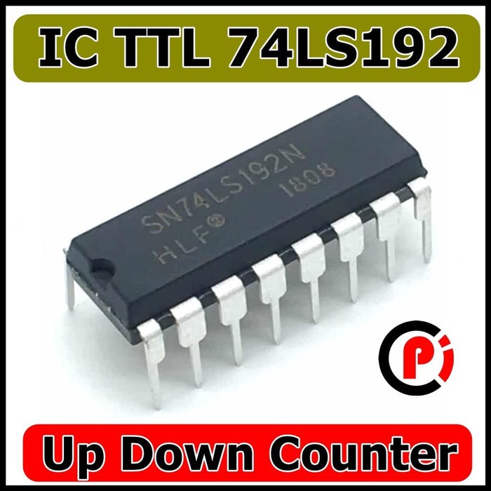 Jual IC DIP 74192 74LS192 4 Bit BCD Up Down Counter Synchronous ...