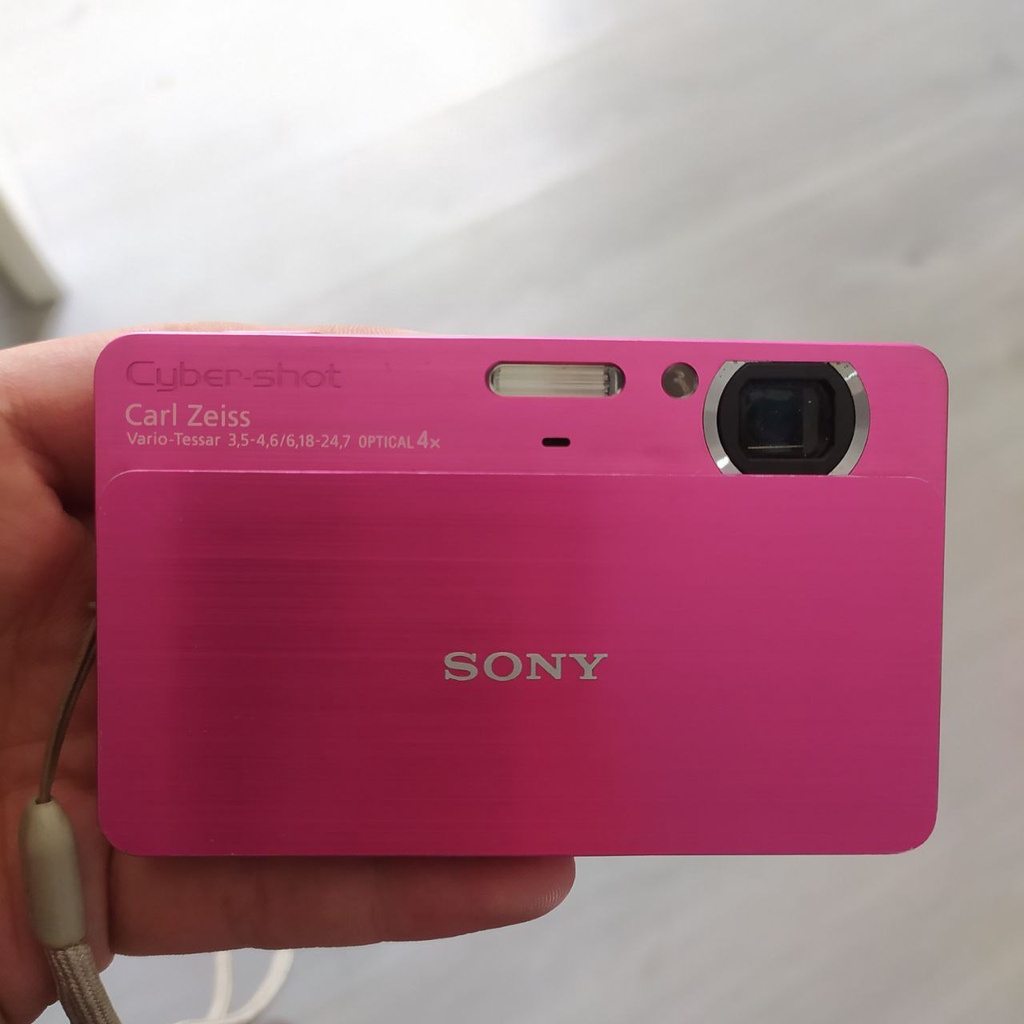 Jual CAMERA POCKET CAMERA SONY CYBERSHOT DSCT700 CAMERA DIGITAL PINK