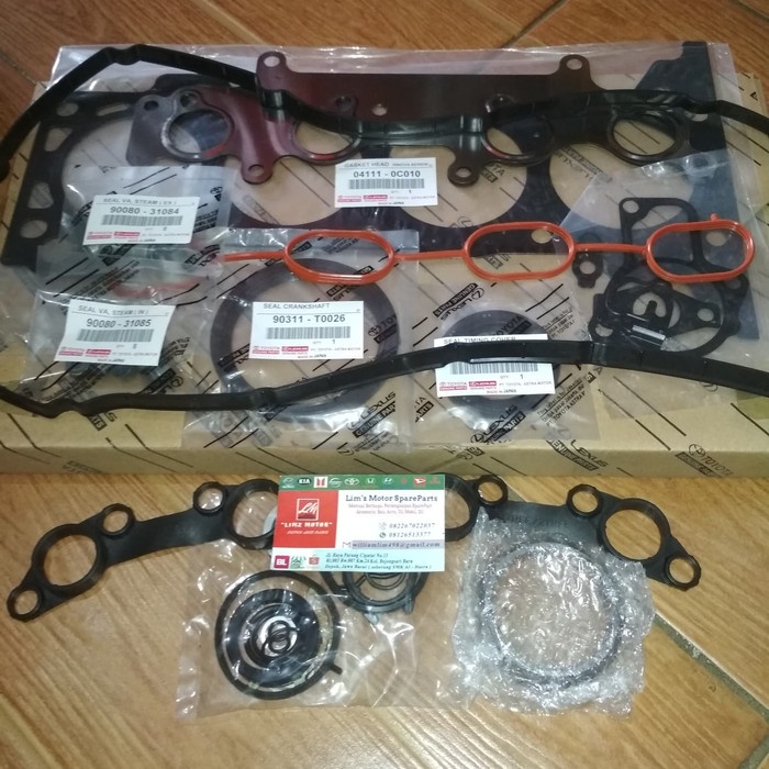 Jual Packing Full Set-Engine Overhaul Gasket Set Toyota Innova Bensin ...