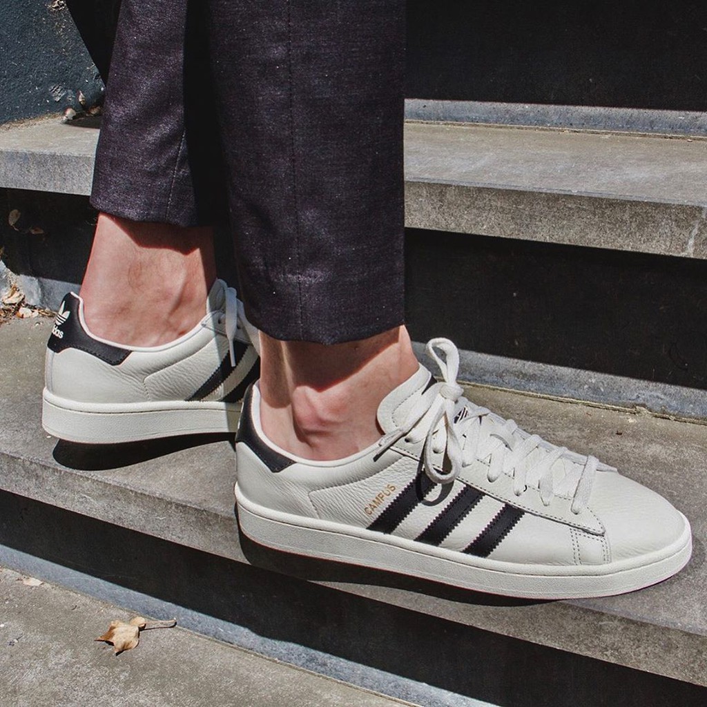 Adidas originals campus outlet leather