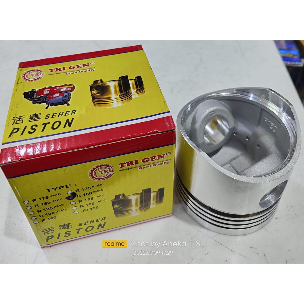 Jual Piston R180 Hole Trigen Piston R180 Coak Piston R180 QC Seher R180 ...