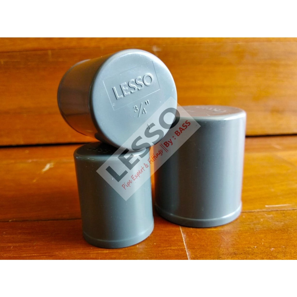 Jual Dop Cap PVC Lesso AW 3/4
