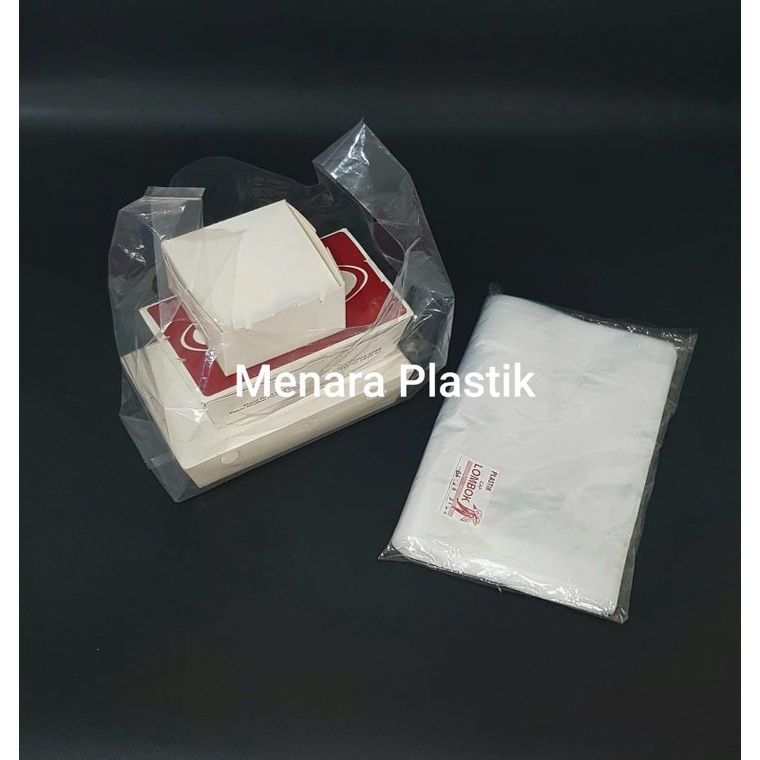 Jual Kantong Plastik Kresek Bening Transparan Ukuran X Isi