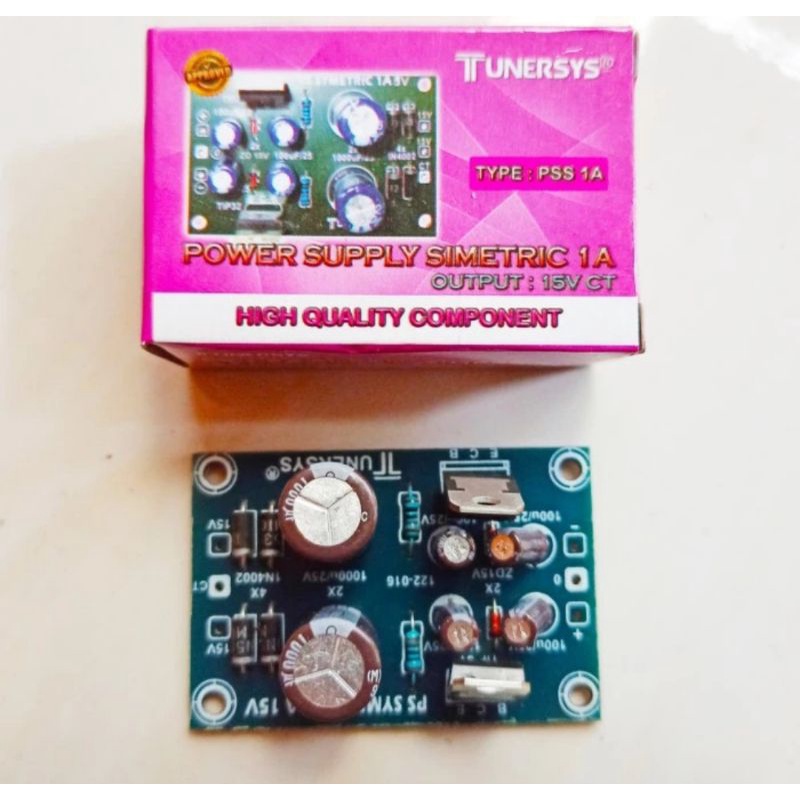 Jual Kit Power Supply Simetris 15 Volt CT 1A | Shopee Indonesia