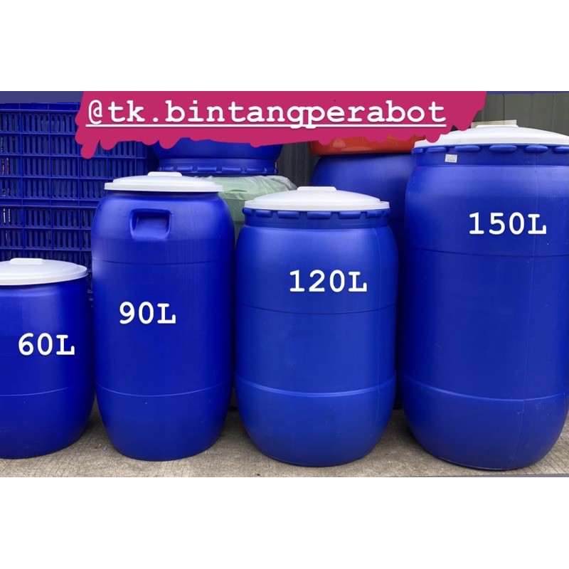 Jual Green Leaf Tong Air 6090120150 Liter Shopee Indonesia 6029