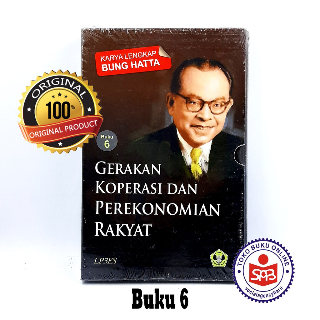 Jual Karya Lengkap Bung Hatta Buku 6 Gerakan Koperasi Dan Perekonomian ...