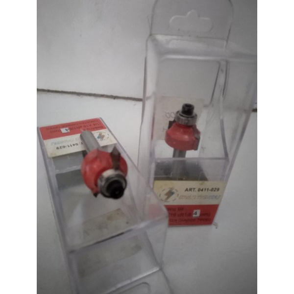 Jual Beading bit 1/4x4mm . Mata profil kayu . Mata router kayu