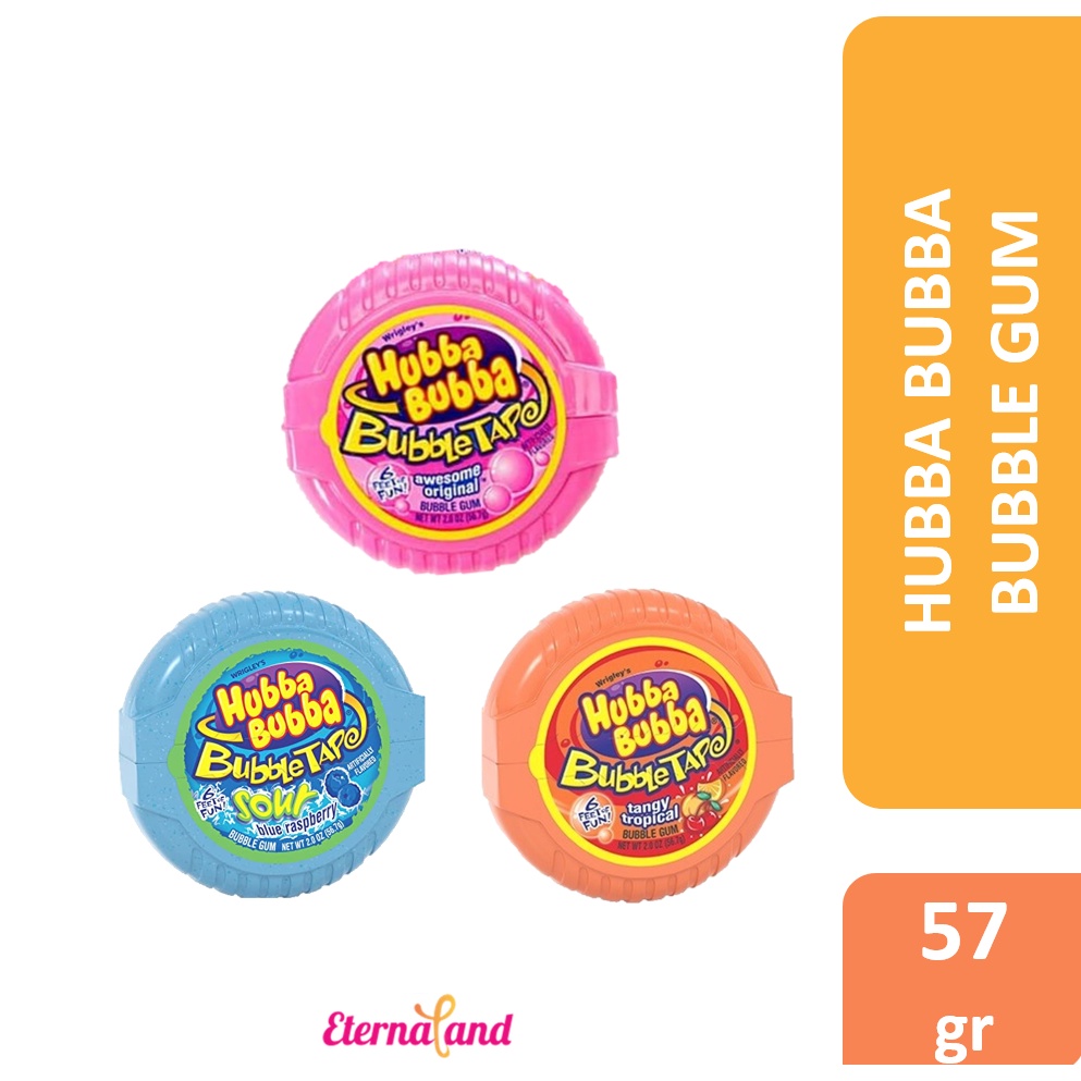 Jual Hubba Bubba Gum Tape - permen karet hubba bubba aneka rasa