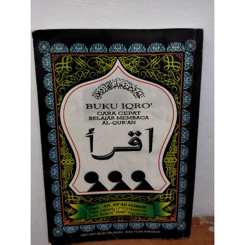 Jual Buku Iqro Cara Cepat Belajar Membaca Alquran Jilid 1 Sampai 6 ...