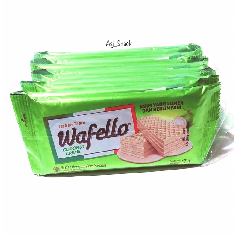 Jual Wafer Roma Wafello ada 3 rasa: Coconut Creme, Choco Blast dan ...