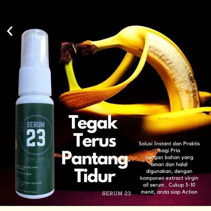 Jual Serum 23 Obat Oles Tahan Lama Wangi Solusi Pria Perkasa Shopee