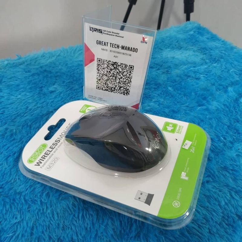 Jual Mouse Wireless Robot M320 (Gratis Battrei) | Shopee Indonesia