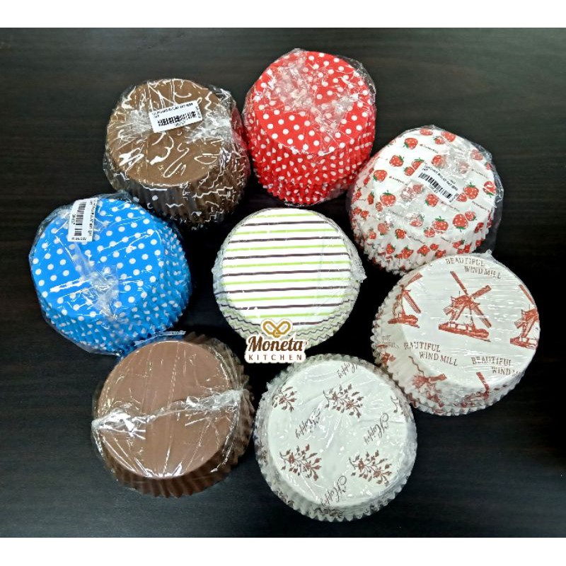 Jual Cupcake Bulat 8 x 3cm (isi 50pcs) | Shopee Indonesia