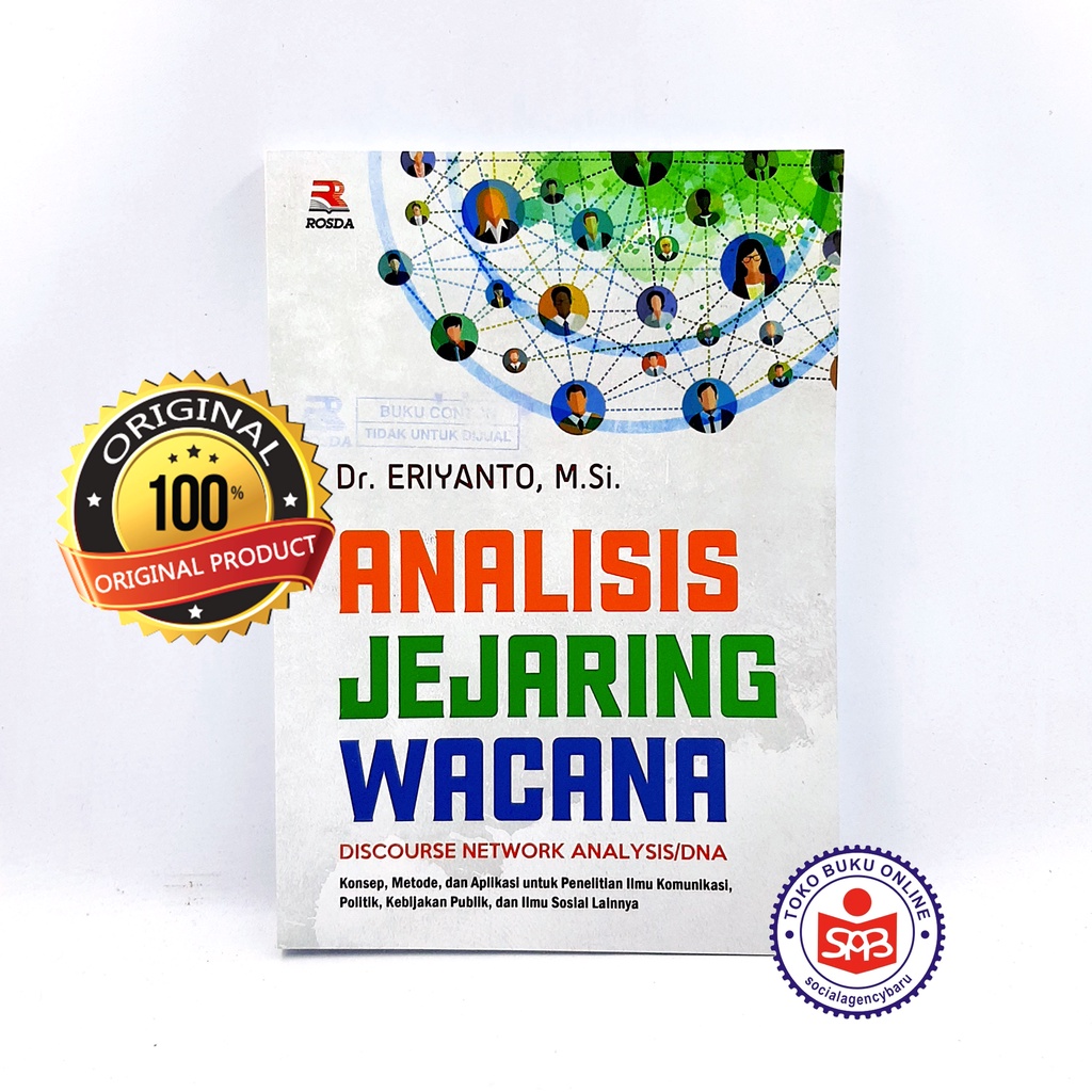 Jual Analisis Jejaring Wacana Discourse Network Analysis - Eriyanto ...