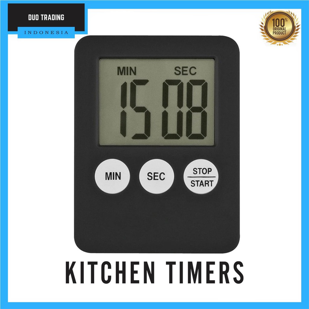 Jual stopwatch digital mini timer digital dapur Shopee Indonesia