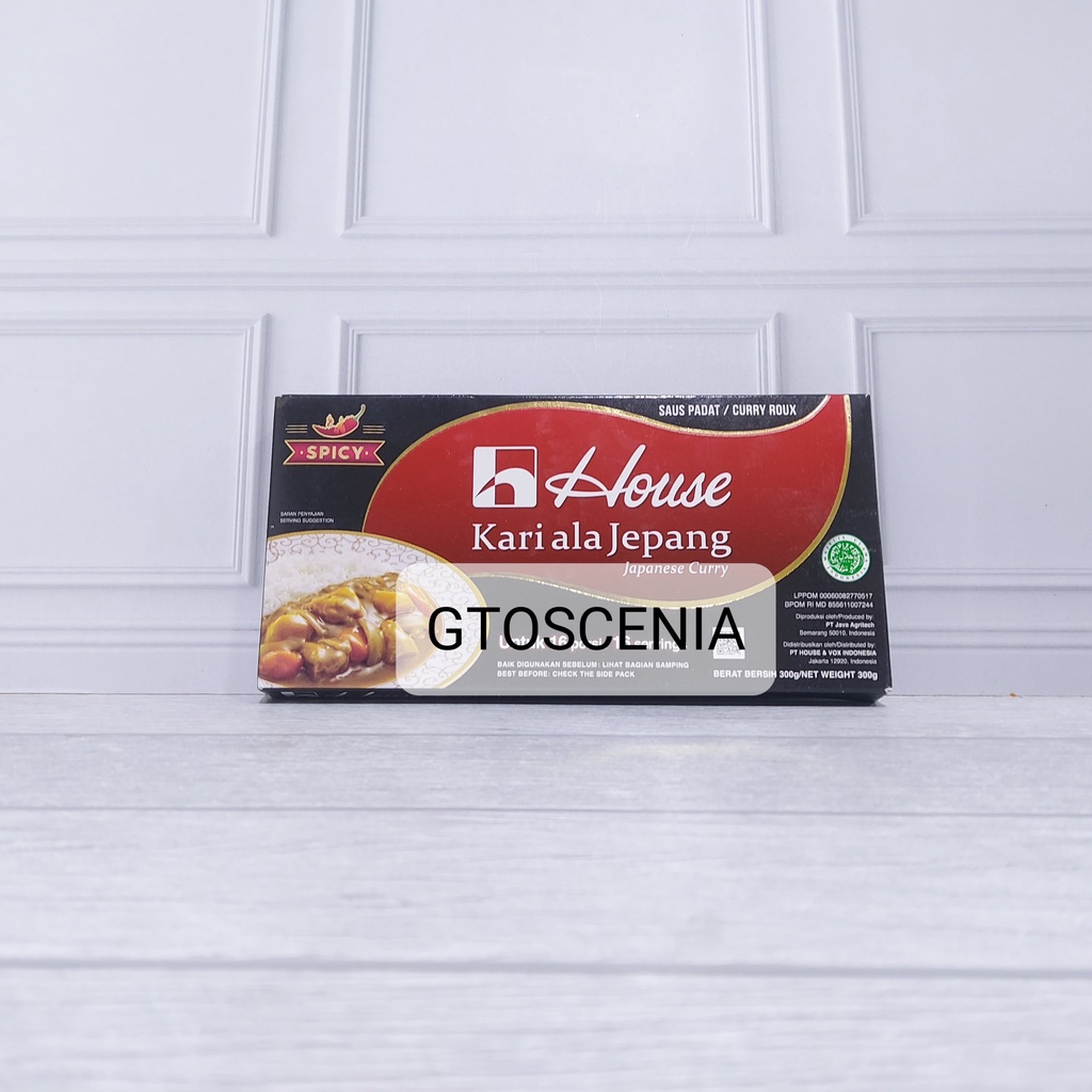 Jual House Curry Sauce Halal Saus Kari ala Jepang Roux 300 Gram spicy