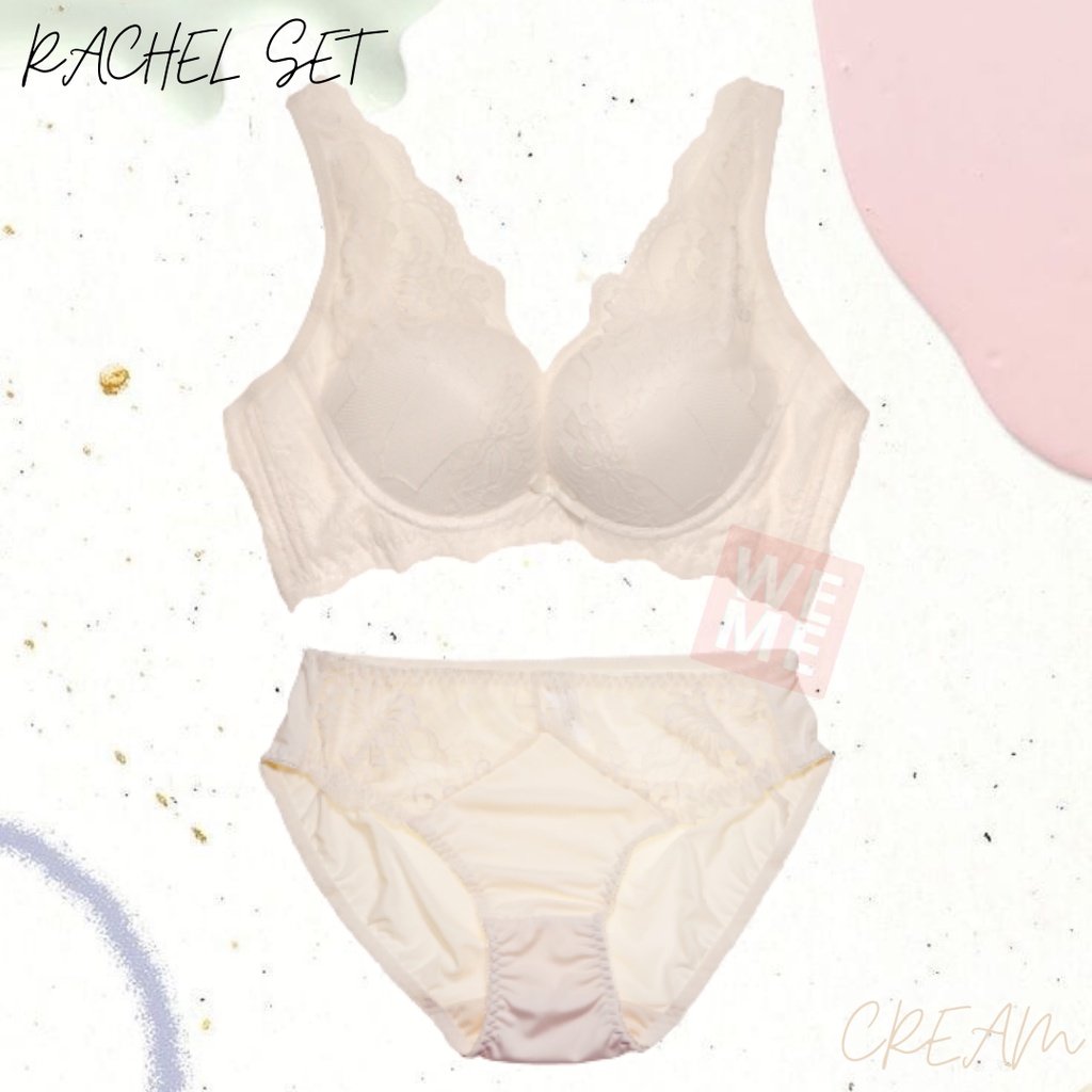 Jual Bra Rachel set BH +CD Weme Style 911 Cup B (32B-40B) | Shopee ...