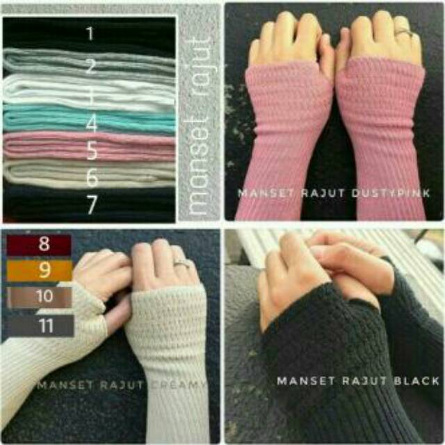 Jual Manset Tangan Rajut | Shopee Indonesia