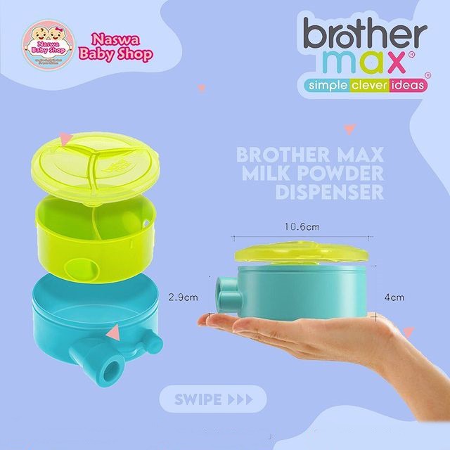 Jual BROTHER MAX MILK POWDER DISPENSER 0M+ | Shopee Indonesia