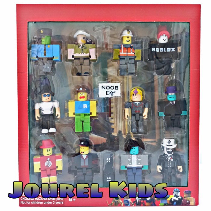 Jual Roblox Figure Celebrity Pack Set 12/ Mainan Roblox Minifigure ...