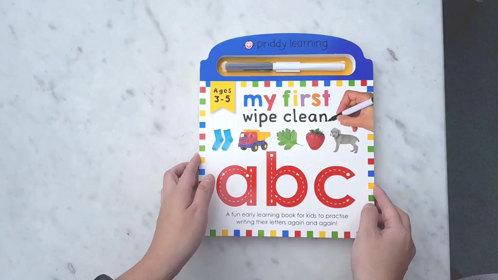 Jual Priddy Learning: My First Wipe Clean ABC - Ages 3-5 Activity Book ...