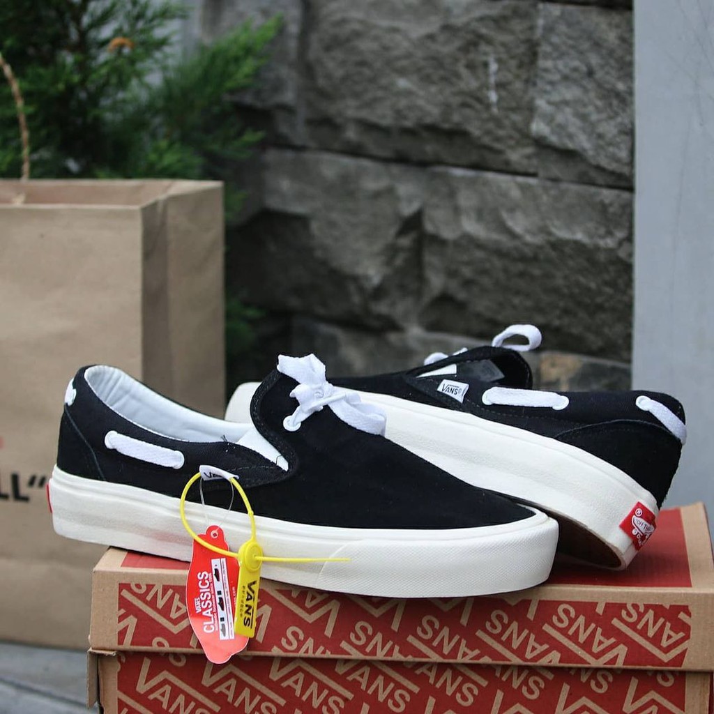 Jual Sepatu Casual Pria Dan Wanita Vans Slip On Lacey 72 Import