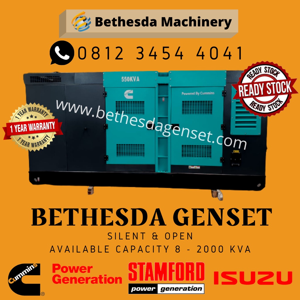 Jual Genset Cummins 150 Kva Silent Stamford Murah | Shopee Indonesia