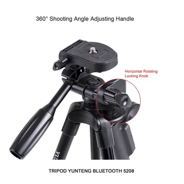 Ready!Tripod Yunteng Bluetooth Vct 5208 25866