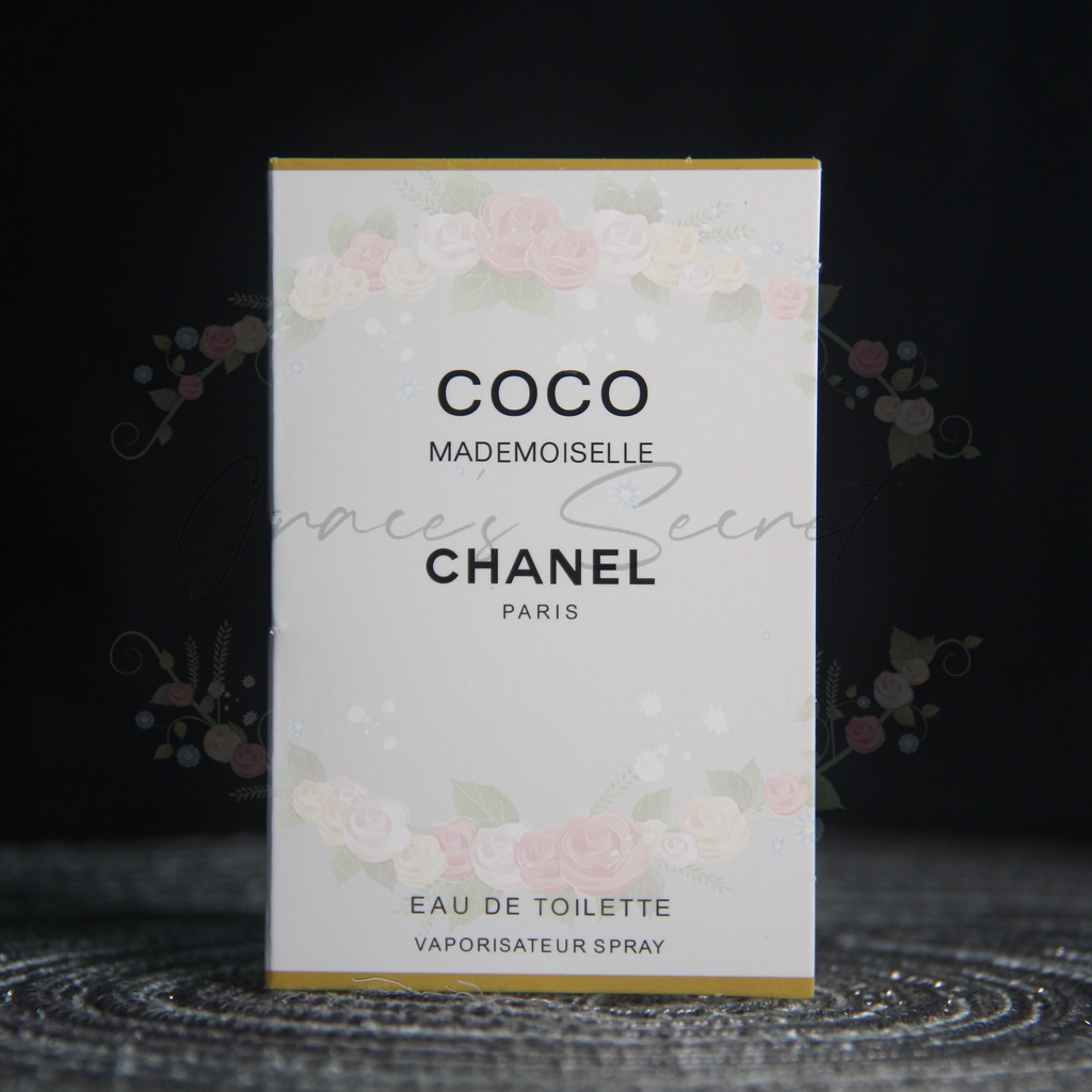 Jual Parfum Sample Chanel Coco Mademoiselle Eau de toilette, 2002 2ML Vial Parfum Fragrance