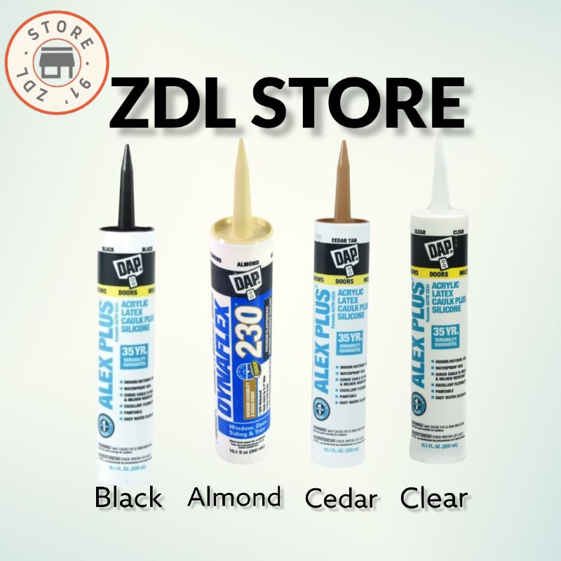 Jual Dempul Latex Alex Plus / DAP SEALENT WARNA MADE IN AMERIKA ...