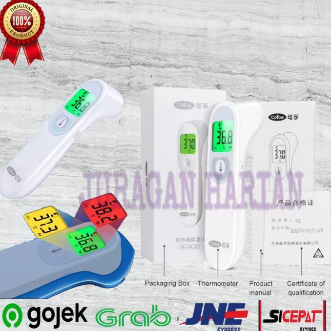 Jual Termometer Thermometer Infrared Thermo Termo Alat Ukur Suhu Tubuh ...