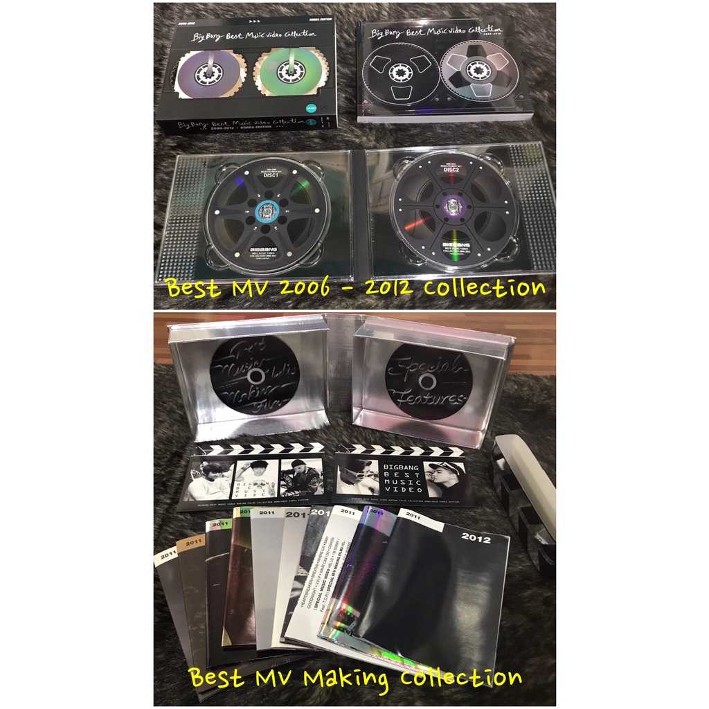 Jual Bigbang Best Music Video Collection 2006 -2012 MV & MV Making ...