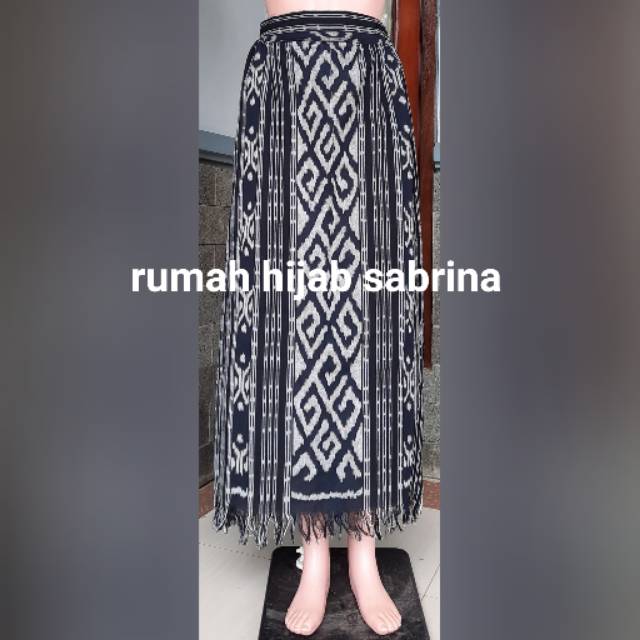 Jual SABRINA TENUN - ROK SPAN PLOI BELAKANG TENUN | Shopee Indonesia