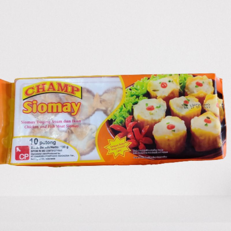 Jual Champ Siomay Daging Ayam Dan Ikan 180 Gr Shopee Indonesia