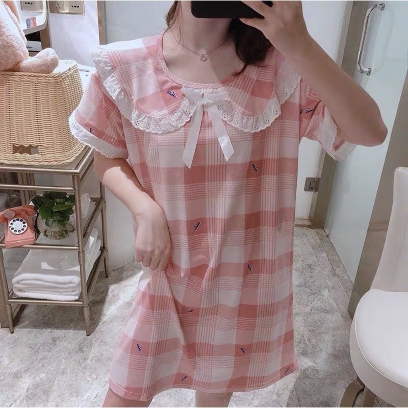 Jual COD JC- Daster Babydoll Import Terbaru / Daster Dress wanita Korea