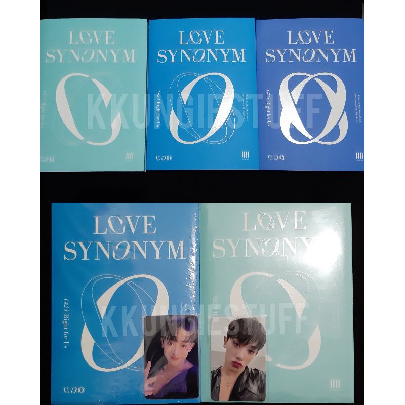 Jual [BACA DESKRIPSI] WONHO ALBUM LOVE SYNONYM PART 2 Shopee Indonesia