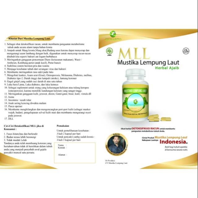 Jual Obat Herbal Sakit Lambung Maag Gerd Dll MUSTIKA LEMPUNG LAUT ...