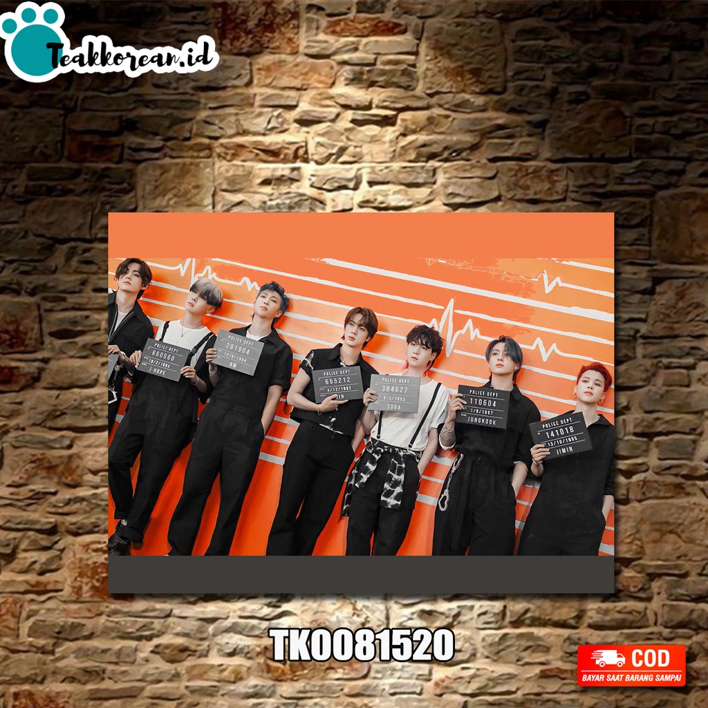 Jual Poster BTS Frame Kayu Ukuran 15x20 Cm | Shopee Indonesia
