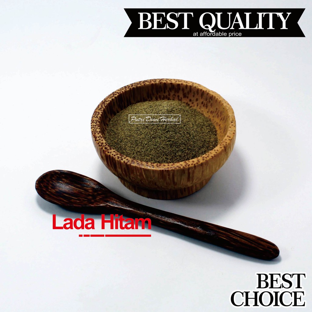 Jual Lada Hitam Bubuk 50 Gram ( Sahang, Piper nigrum ) Pepper Powder ...