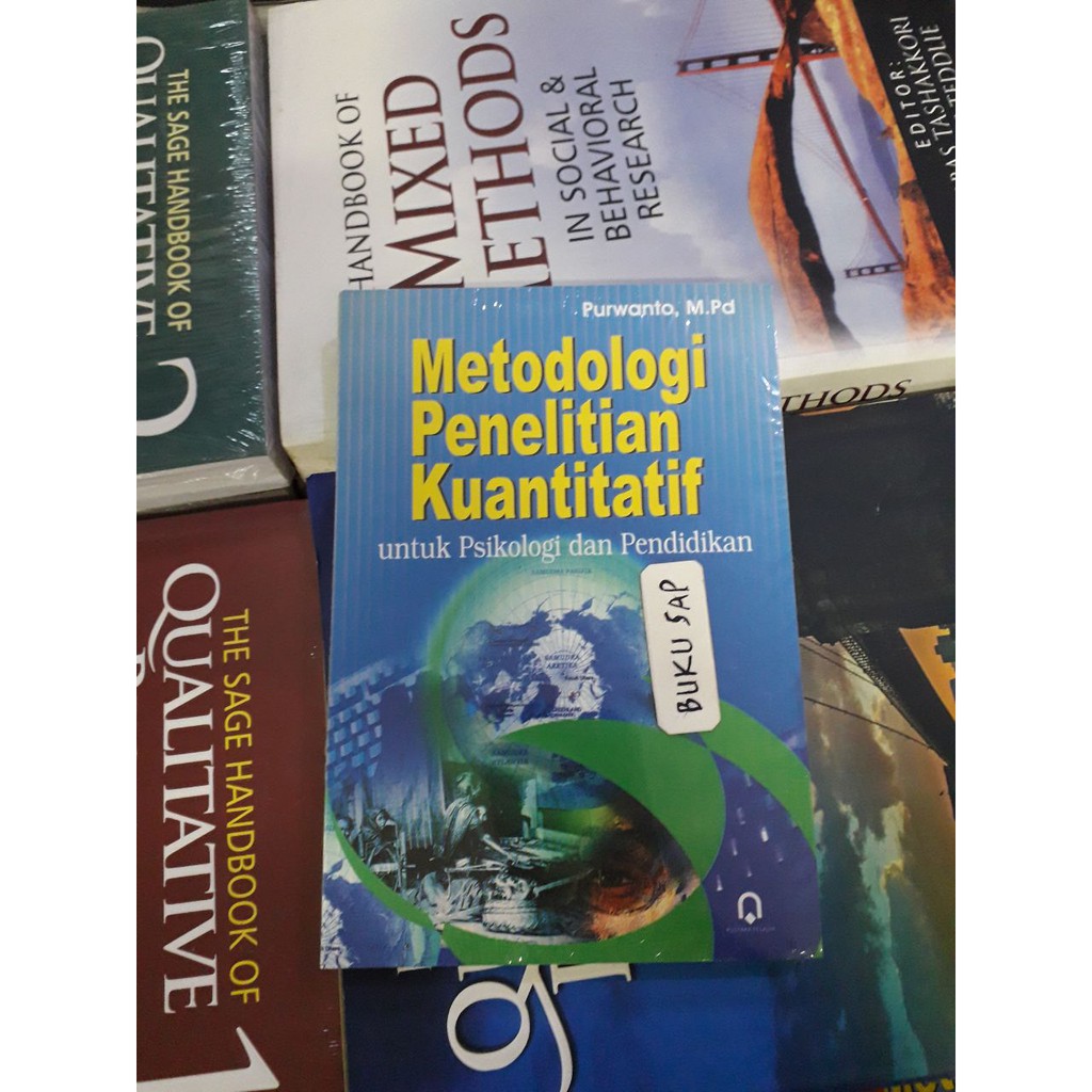 Jual Buku Metodologi Penelitian Kuantitatif Purwanto Original Shopee