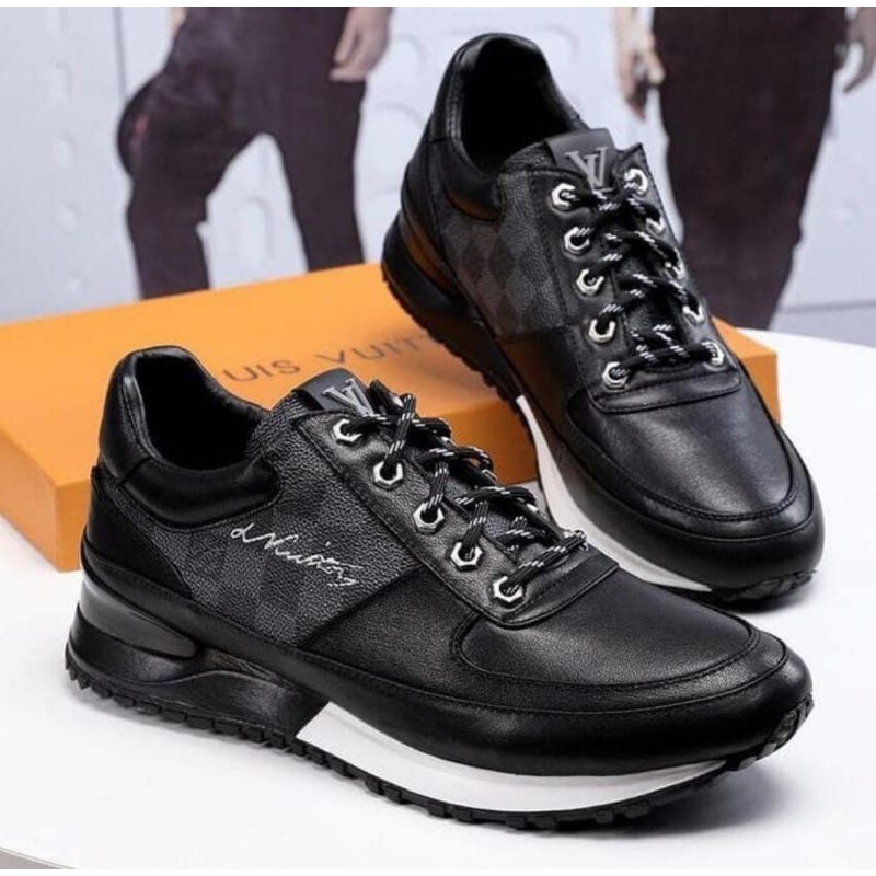 sepatu Louis Vuitton trainer TERBARU PREMIUM ORIGINAL, Fesyen Pria