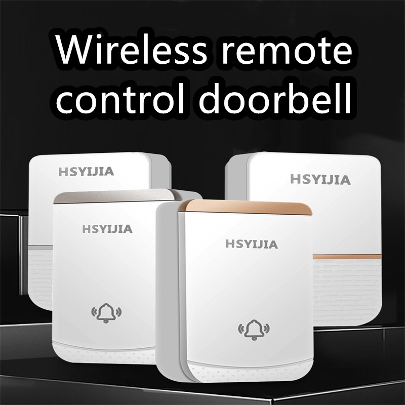 Jual B512 high volume remote wireless doorbell communication (one for ...