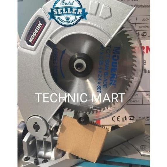 Jual Mesin Potong Aluminium Kayu Mitter Miter Saw Inch Modern M B Shopee Indonesia