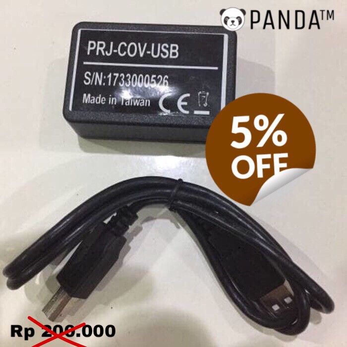 Jual USB CASH DRAWER TRIGGER PANDA PRJ-COV-USB (Converter RJ11 to USB ...