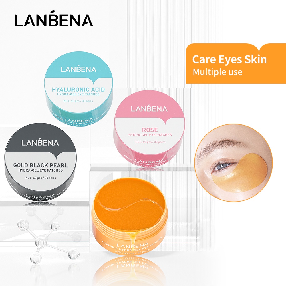Jual LANBENA Masker Mata Eye Patches eye mask | Shopee Indonesia