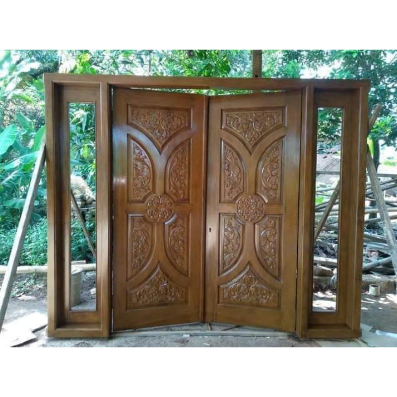 Jual Kusen Pintu Jati Jepara Furnitur Shopee Indonesia