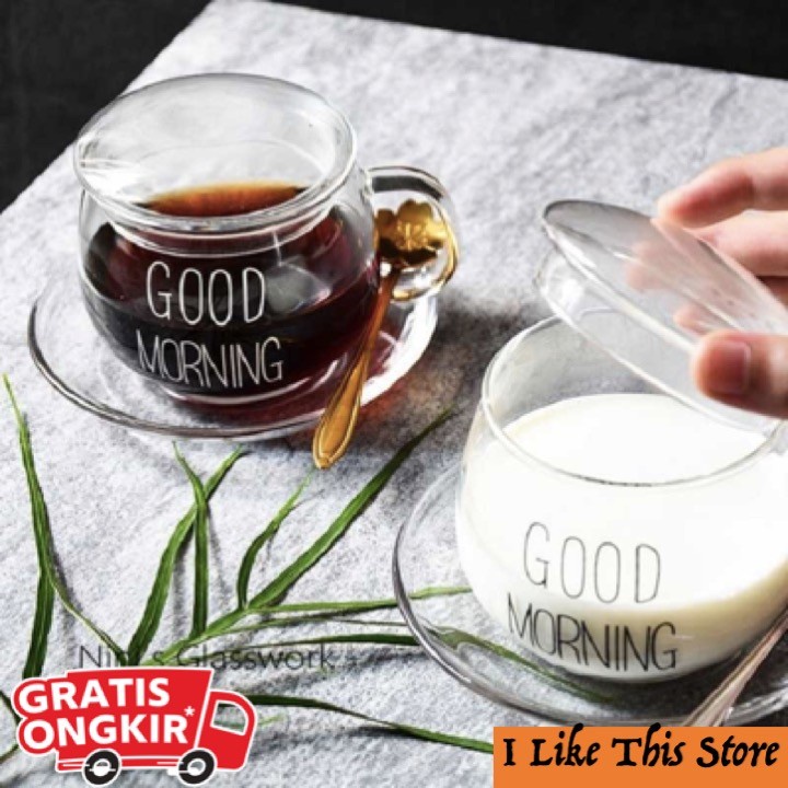 Jual Cangkir Kopi Gelas Mug Kopi Teh Tahan Panas 350 Ml Shopee Indonesia