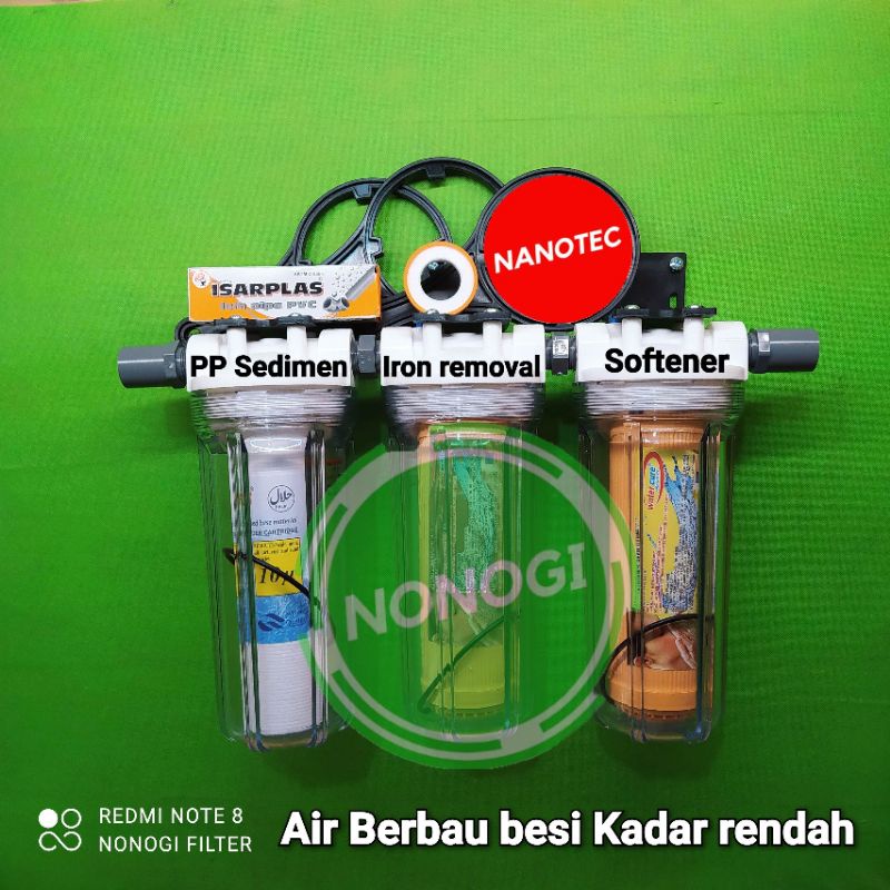 Jual Filter air/saringan air/water filter 10 inch (air berkadar besi