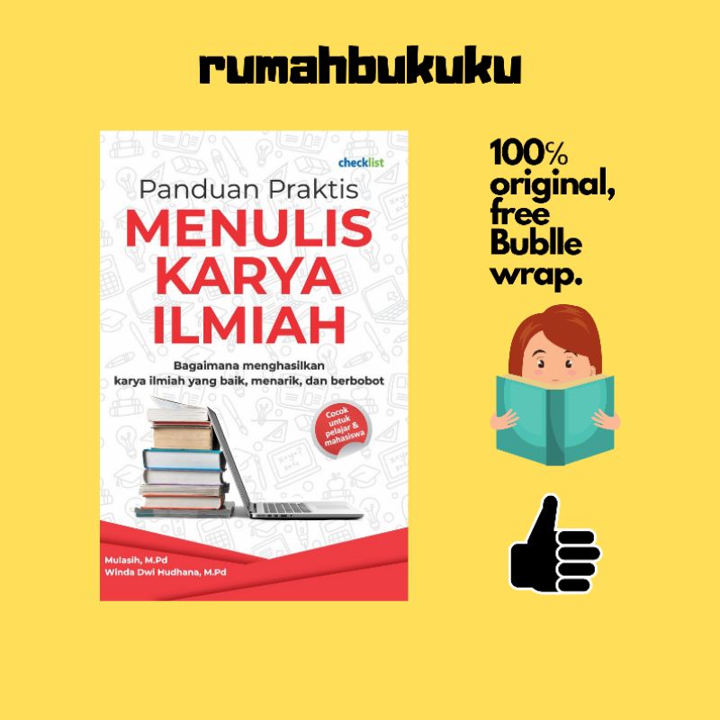 Jual Buku Panduan Praktis Menulis Karya Ilmiah (Checklist) | Shopee ...