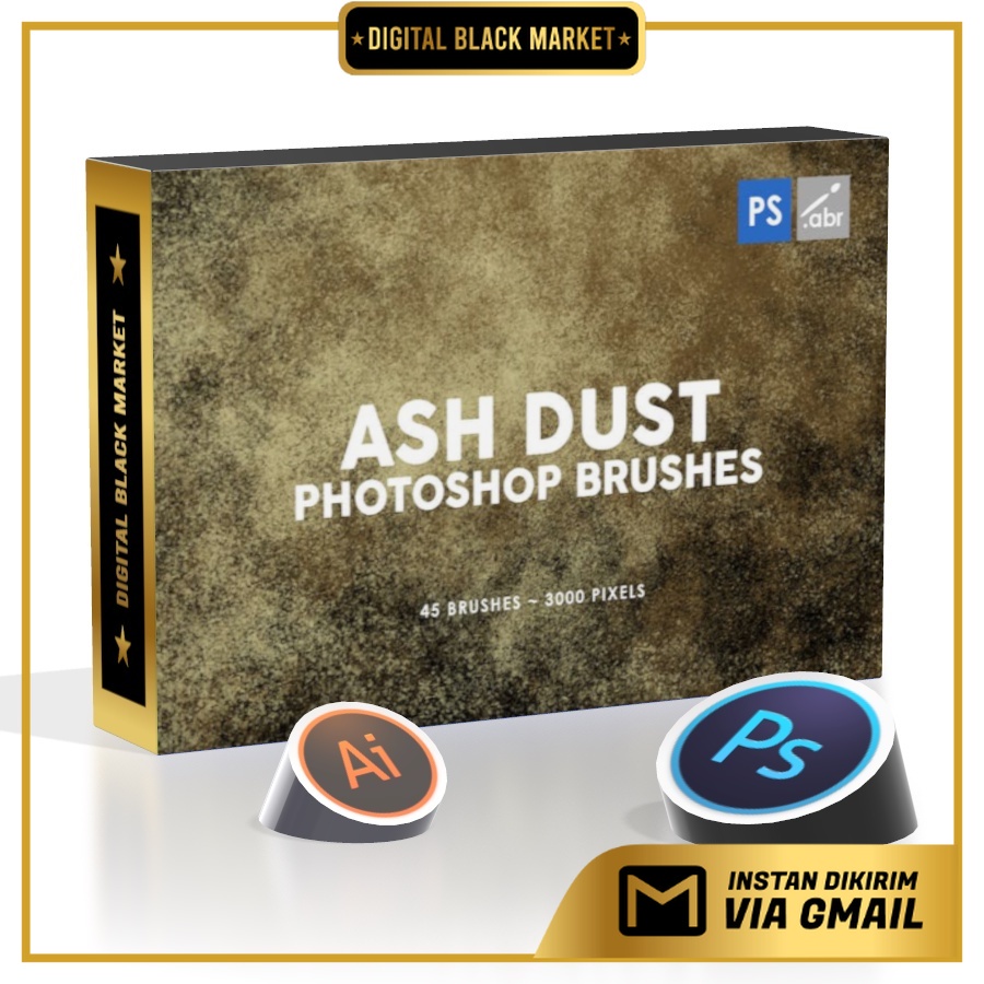 Jual 45 Ash Dust - Photoshop Stamp Brushes | Shopee Indonesia